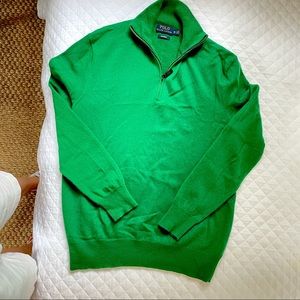 100% cashmere Polo Sweater